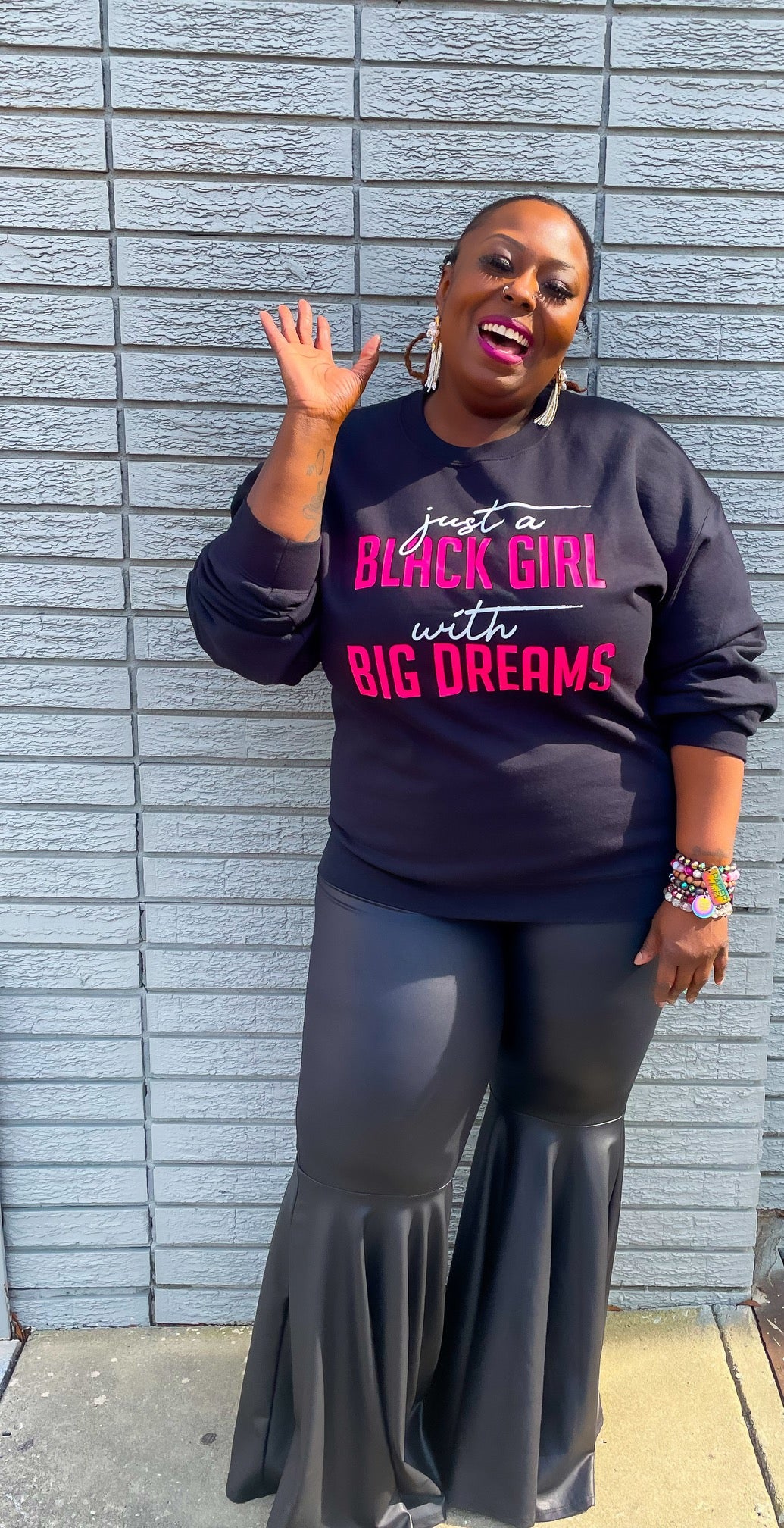 Just a Black Girl w/Big Dreams Tee