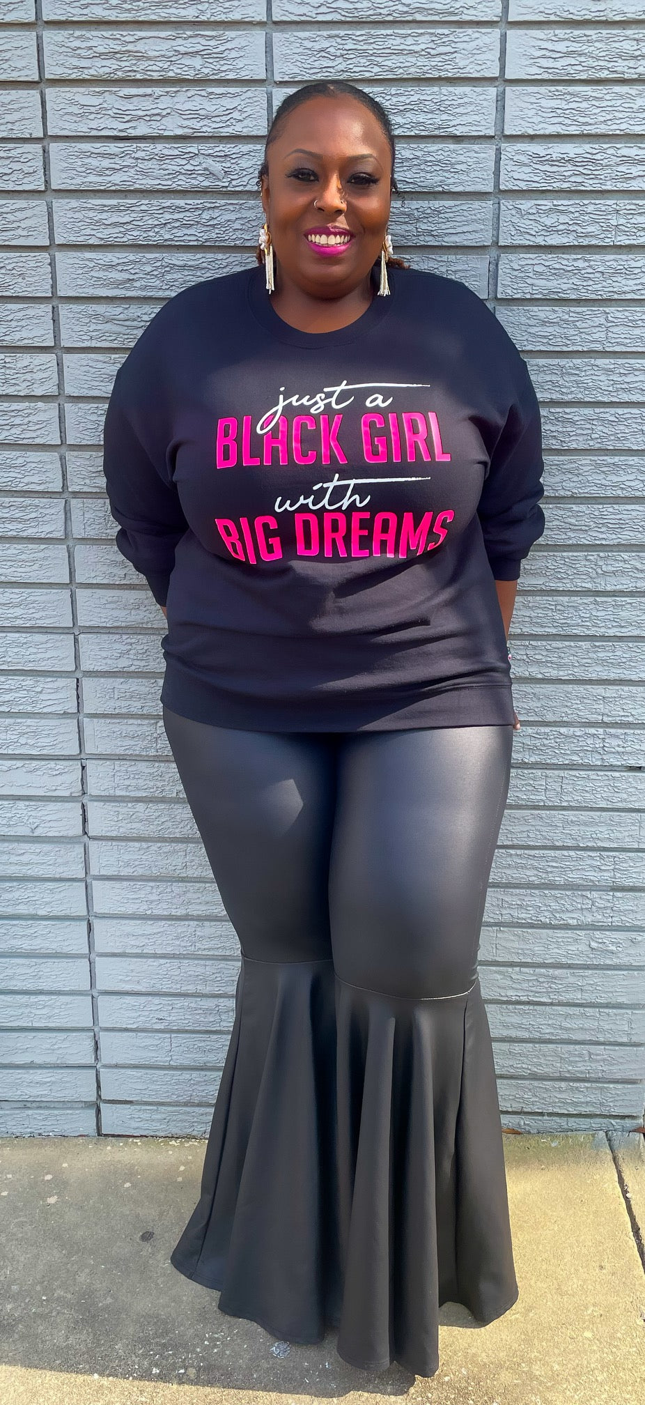 Just a Black Girl w/Big Dreams Sweatshirt
