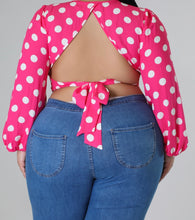 Load image into Gallery viewer, Pink Polka Dot Shirt
