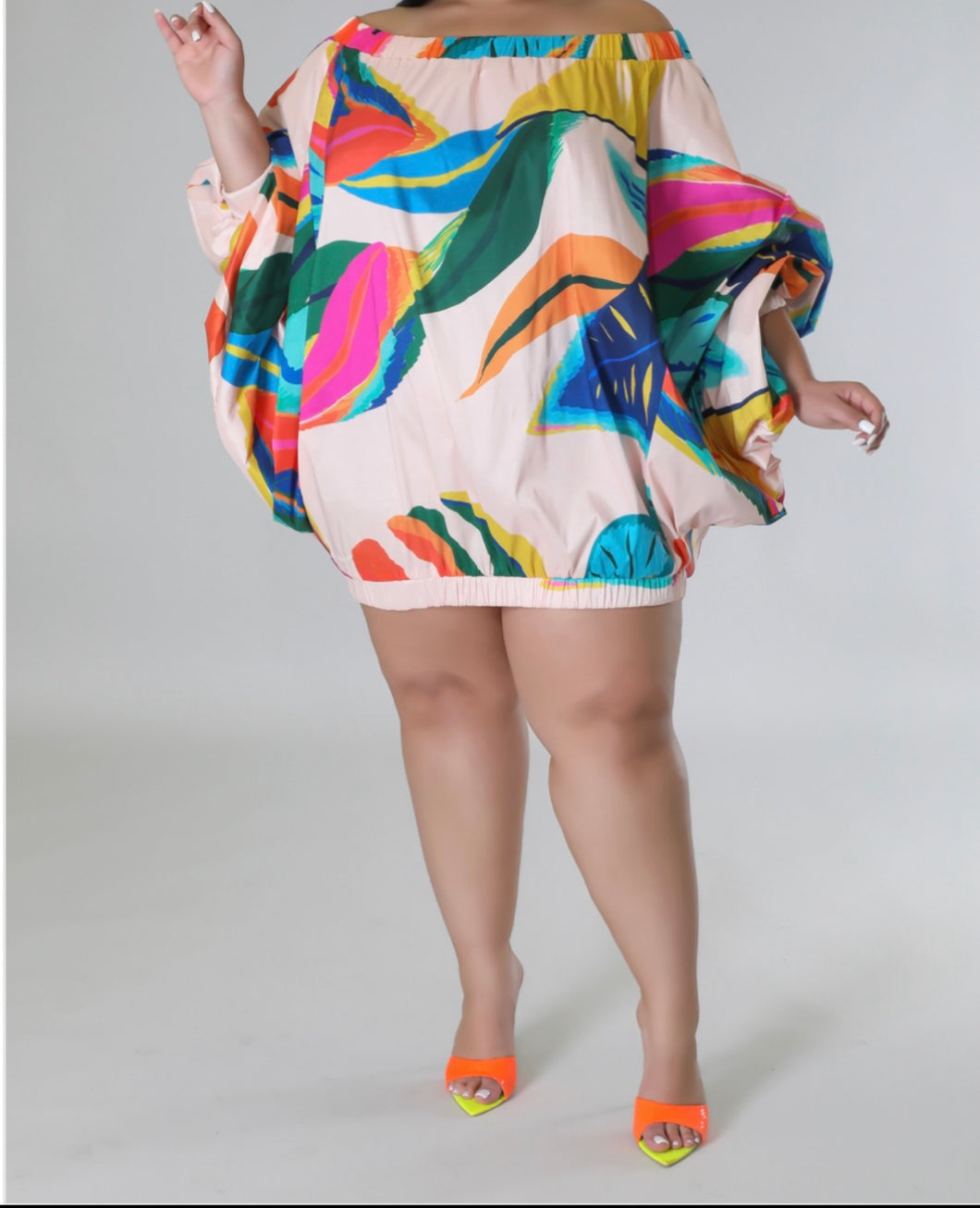 Tropical Abstract Dress