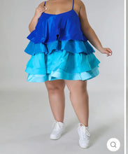 Load image into Gallery viewer, Ombre Blue Dress
