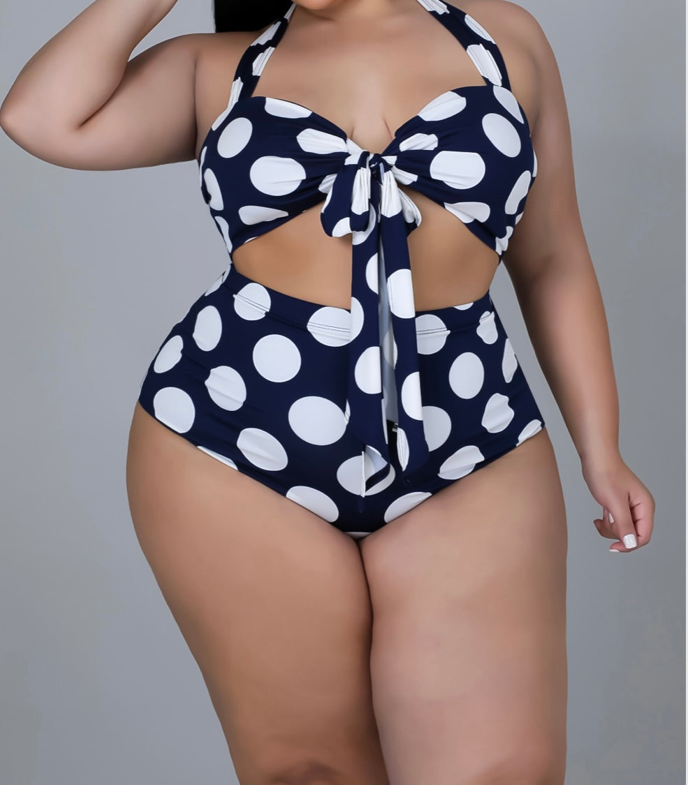 Vintage Polka Dot 2pc