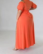 Load image into Gallery viewer, Orange Crush Skirt Set
